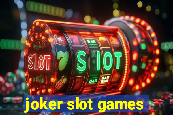 joker slot games