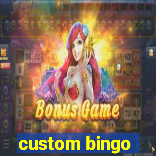 custom bingo