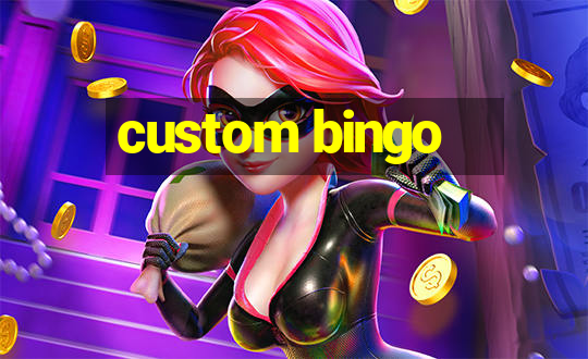 custom bingo