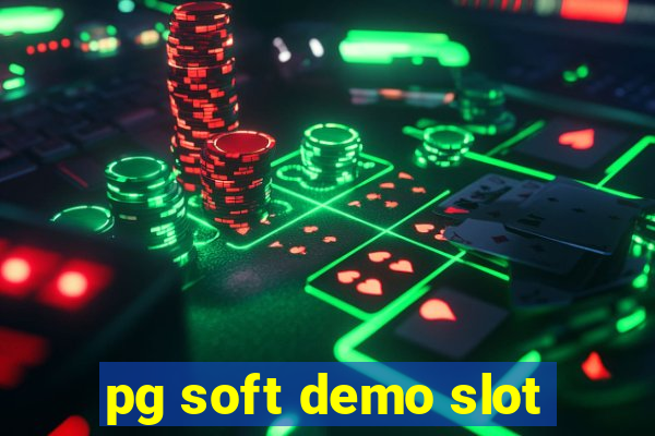 pg soft demo slot