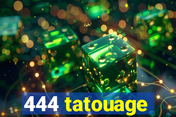 444 tatouage