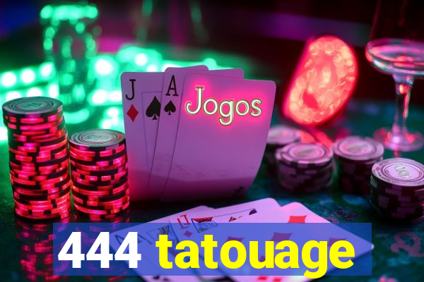 444 tatouage