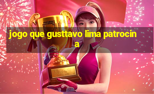 jogo que gusttavo lima patrocina