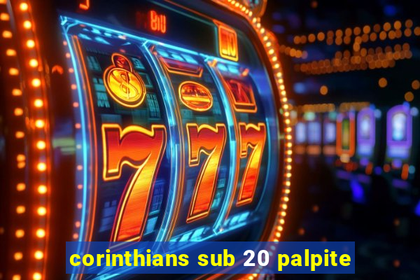 corinthians sub 20 palpite