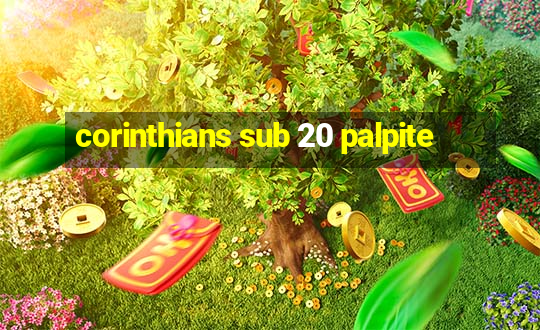 corinthians sub 20 palpite