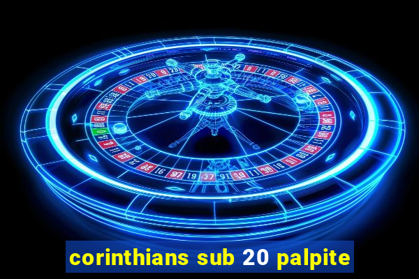 corinthians sub 20 palpite