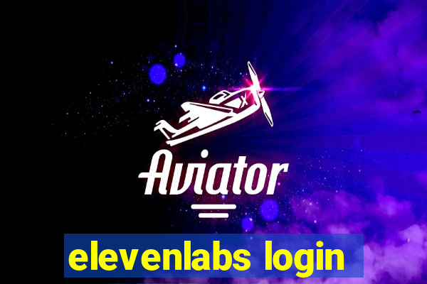 elevenlabs login