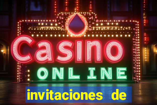 invitaciones de bingo para editar