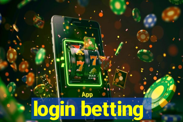 login betting