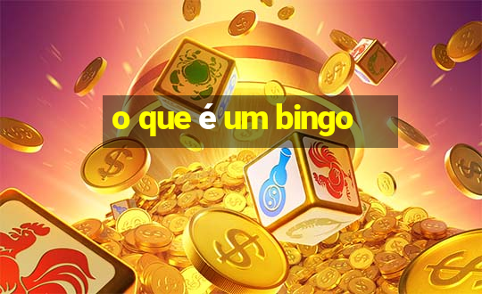 o que é um bingo