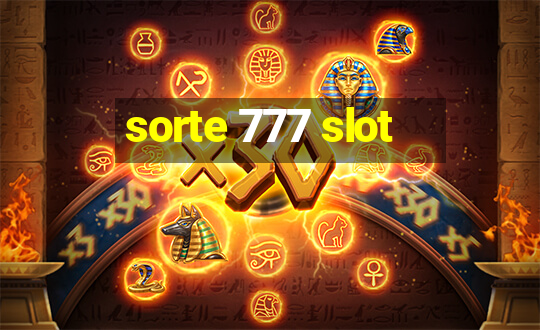 sorte 777 slot