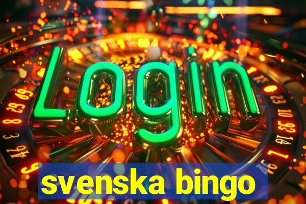 svenska bingo