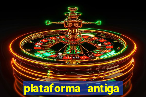 plataforma antiga de jogos