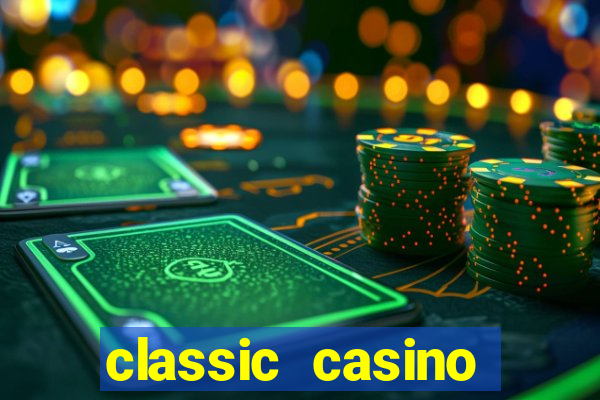 classic casino login page