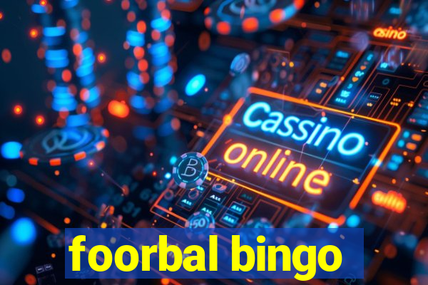 foorbal bingo