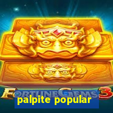 palpite popular