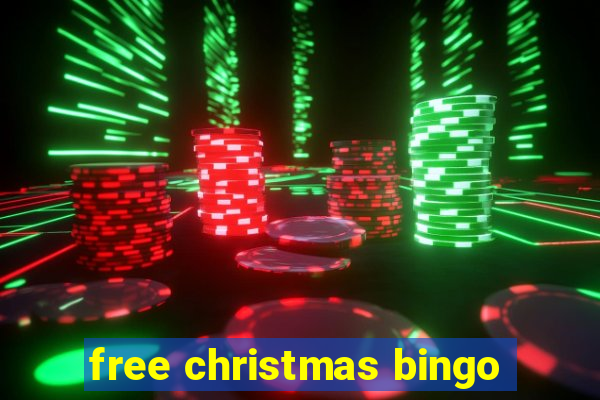 free christmas bingo