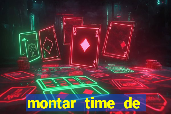 montar time de futebol site