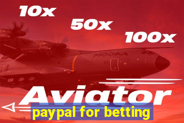 paypal for betting