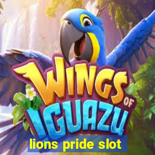 lions pride slot