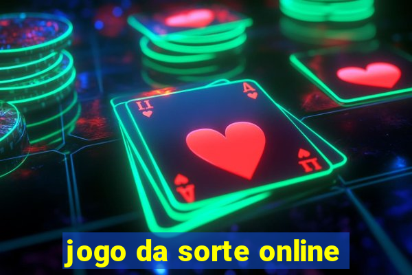 jogo da sorte online