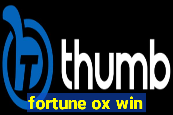 fortune ox win