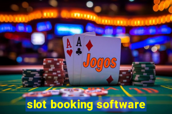 slot booking software