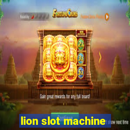 lion slot machine