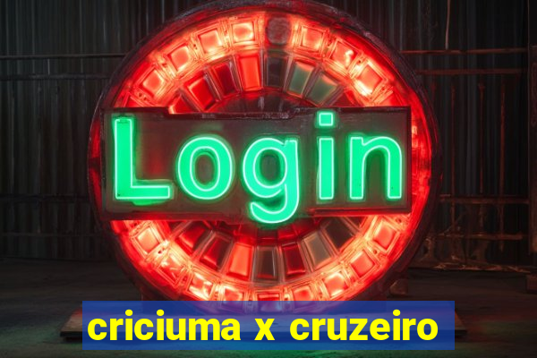 criciuma x cruzeiro