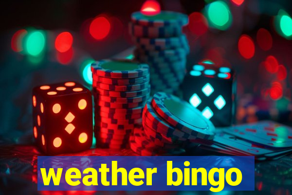 weather bingo