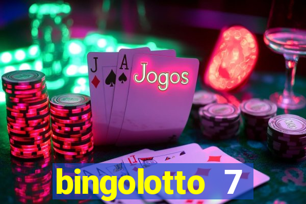 bingolotto 7 januari 2024