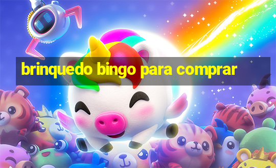 brinquedo bingo para comprar