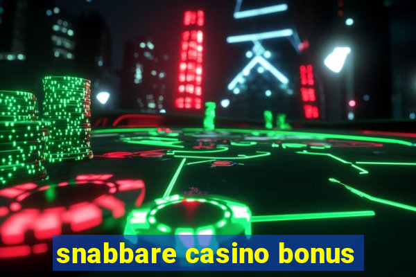 snabbare casino bonus