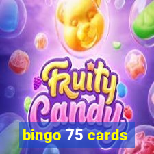 bingo 75 cards