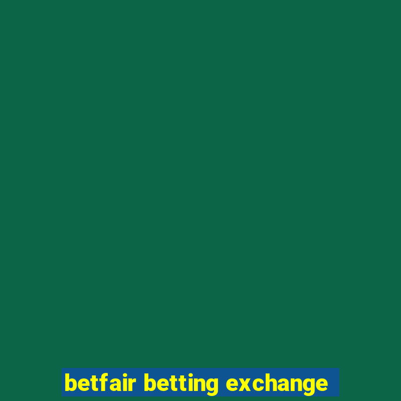 betfair betting exchange