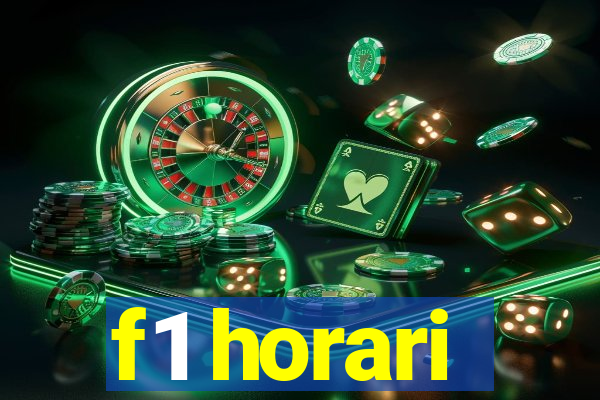 f1 horari