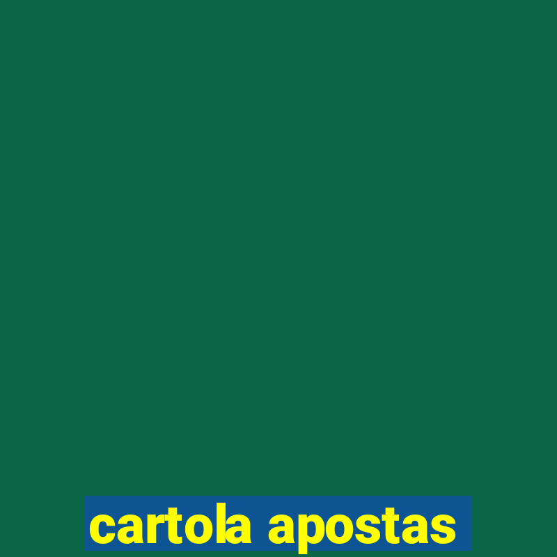 cartola apostas