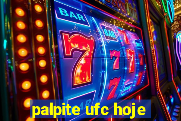 palpite ufc hoje