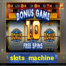 slots machine online free