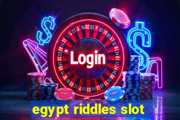 egypt riddles slot