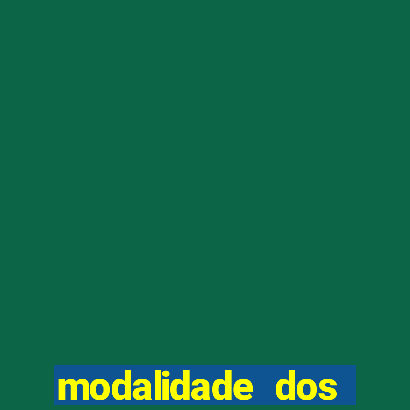 modalidade dos jogos paraolímpicos