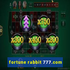 fortune rabbit 777.com