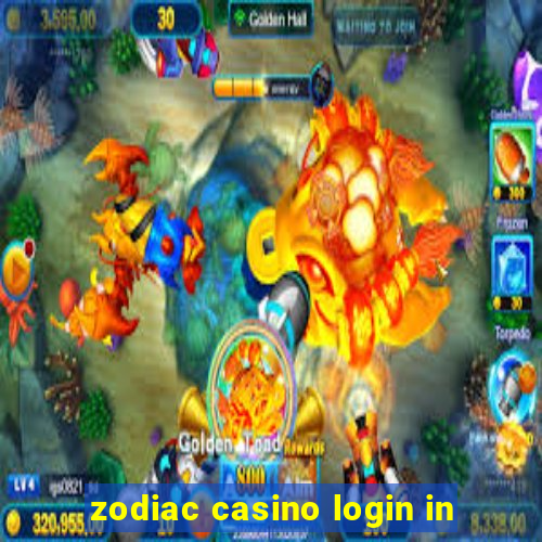 zodiac casino login in