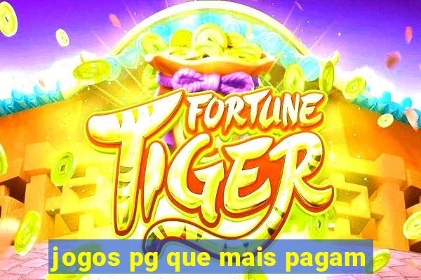 jogos pg que mais pagam