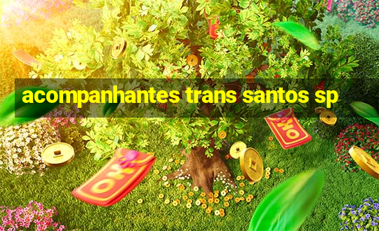 acompanhantes trans santos sp