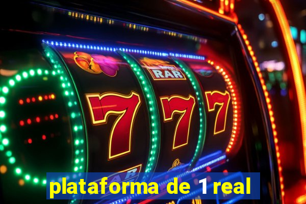 plataforma de 1 real