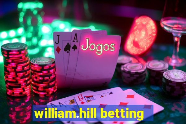 william.hill betting