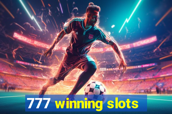 777 winning slots