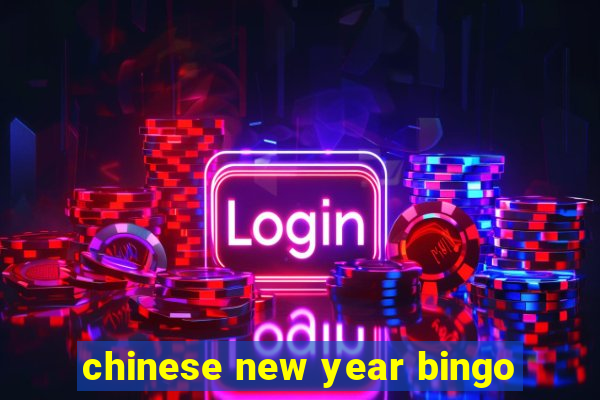 chinese new year bingo