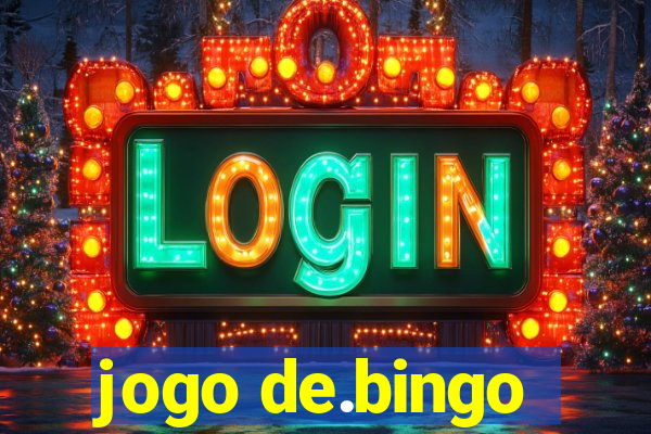 jogo de.bingo